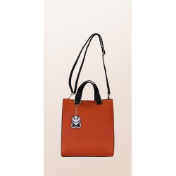 BORSA CARLA FERRONI 32372 CON MOTIVO LATERALE A SCACCHI